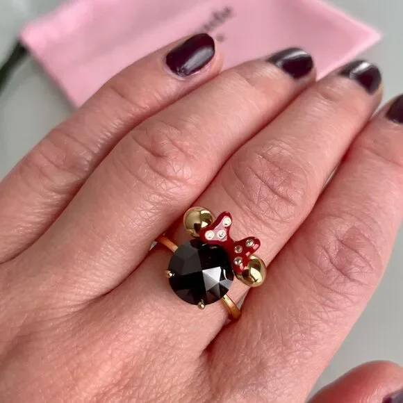 NWT Disney x Kate Spade New York Minnie Ring
